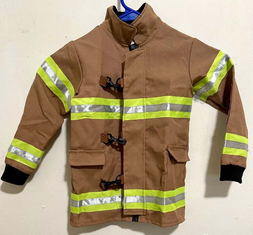 Rubie's Costume Co. Firefighter Costume Size Toddler Tan